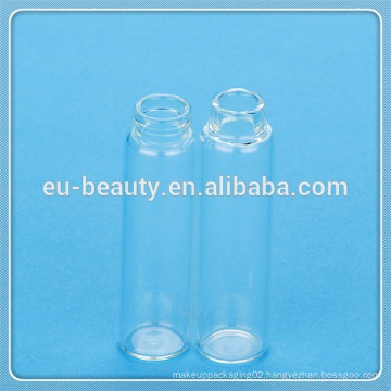 mini perfume empty glass bottle with plastic cap